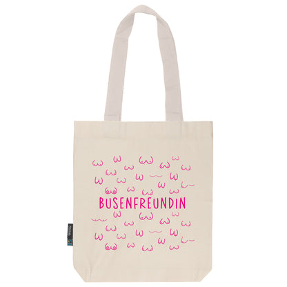 Twill Bag aus Bio- Baumwolle | Henkel natur | Busenfreundin