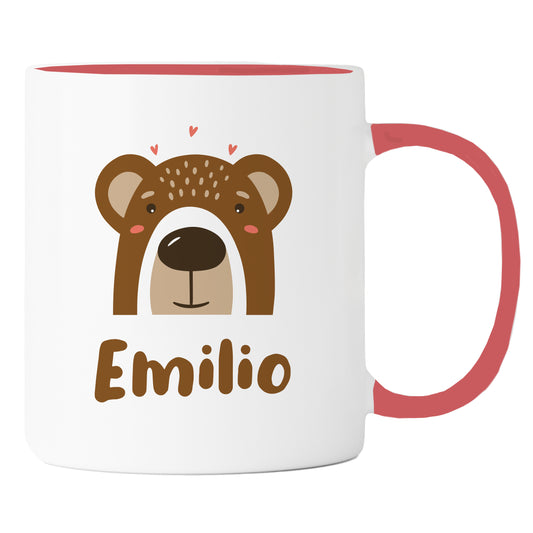 Keramik Tasse mit Name | Bär
