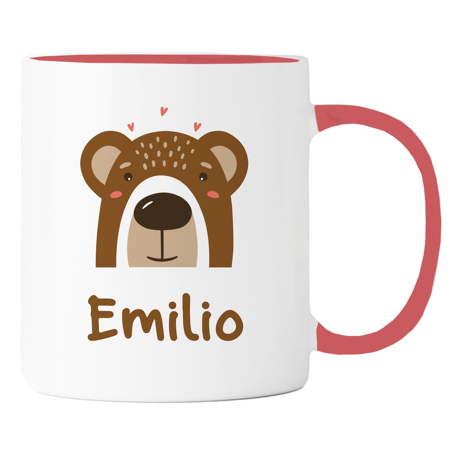 Keramik Tasse mit Name | Bär