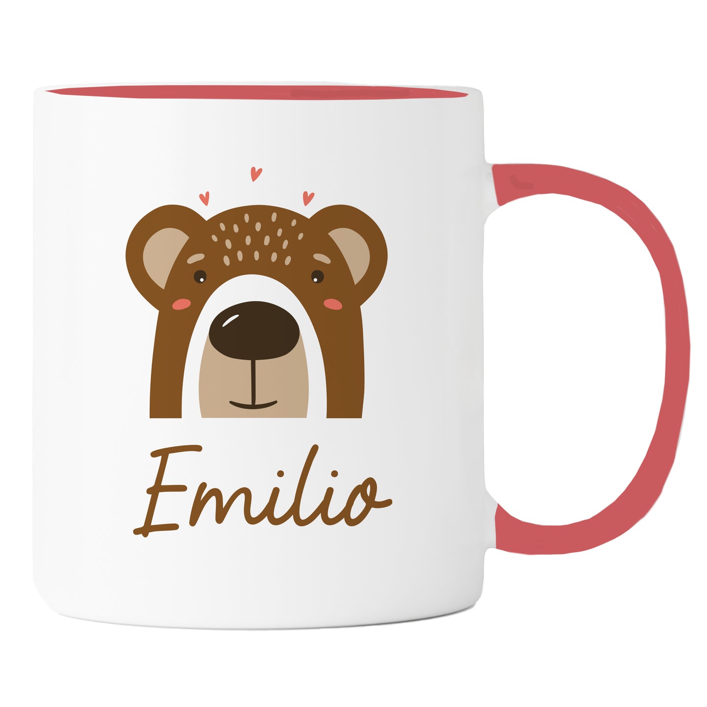 Keramik Tasse mit Name | Bär