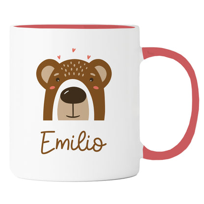 Keramik Tasse mit Name | Bär