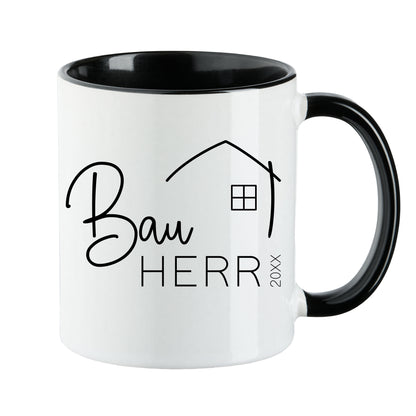 Keramik Tassen-Set oder einzeln mit Jahreszahl | Bauherr + Bauherrin 3