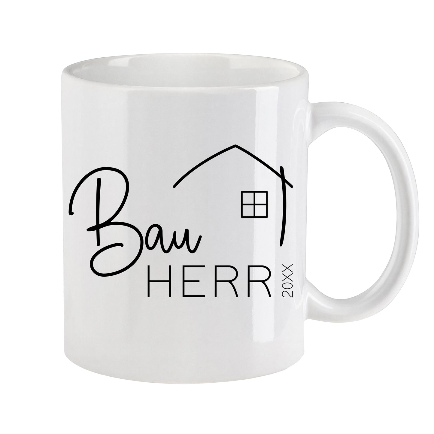 Keramik Tassen-Set oder einzeln mit Jahreszahl | Bauherr + Bauherrin 3