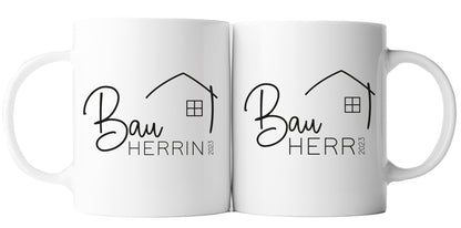 Keramik Tassen-Set mit Jahreszahl | Bauherr + Bauherrin 3
