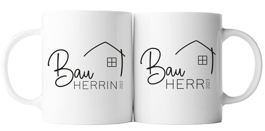 Keramik Tassen-Set mit Jahreszahl | Bauherr + Bauherrin 3