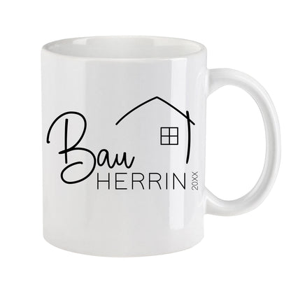 Keramik Tassen-Set oder einzeln mit Jahreszahl | Bauherr + Bauherrin 3