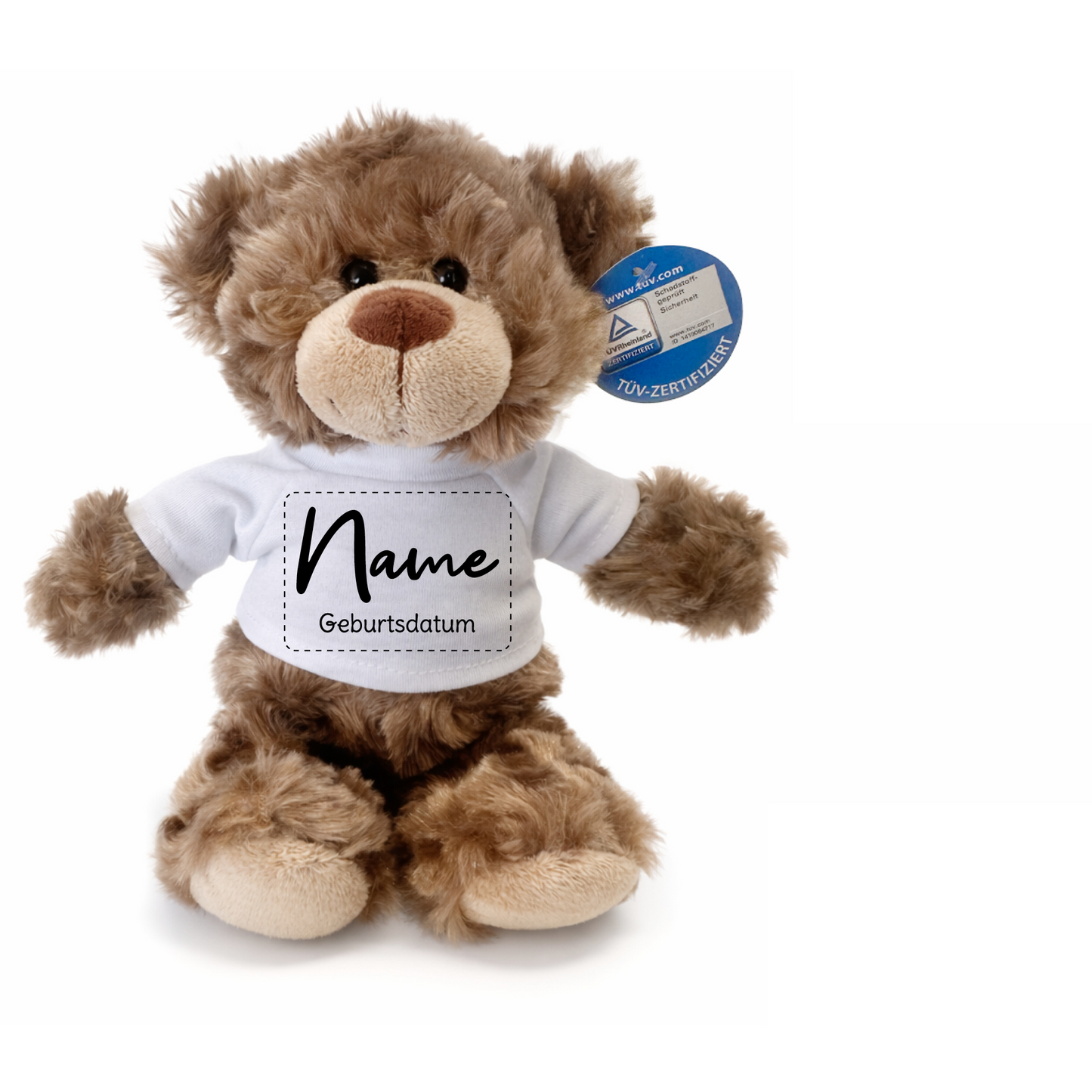 Teddy mit Namen + Datum