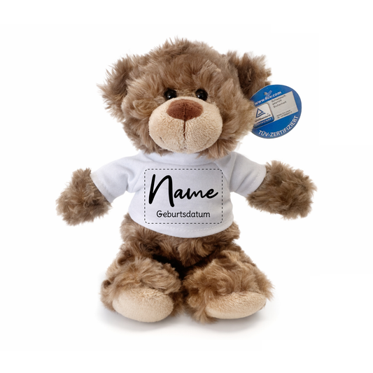 Teddy mit Namen + Datum