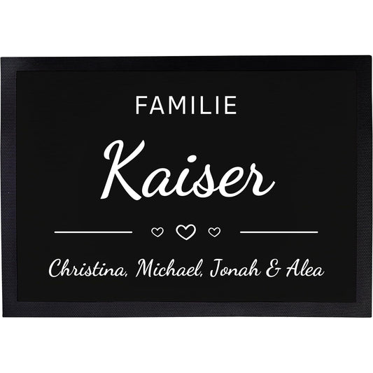 Fußmatte mit Namen | Familie 1