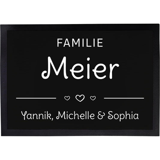 Fußmatte mit Namen | Familie 2