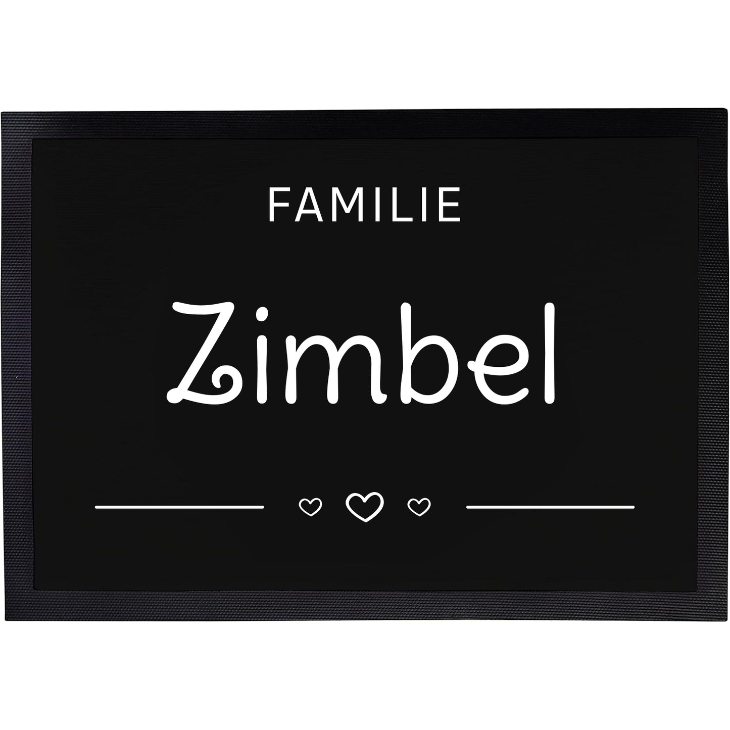 Fußmatte mit Familienname | Familie 4