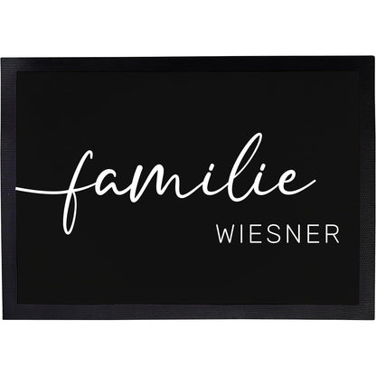 Fußmatte mit Familienname | Familie 5