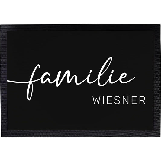 Fußmatte mit Familienname | Familie 5