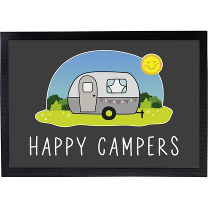 Fußmatte mit Spruch | Happy Campers