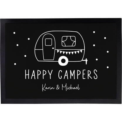 Fußmatte mit Namen | Happy Campers