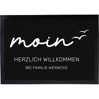 Fußmatte mit Vornamen | Moin