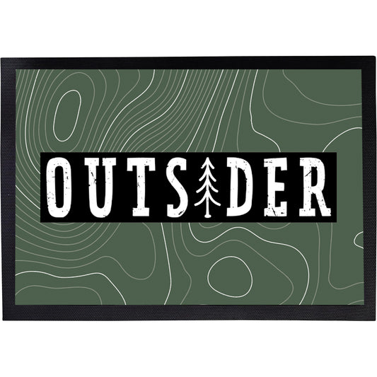 Fußmatte mit Spruch | Outsider | Design 2