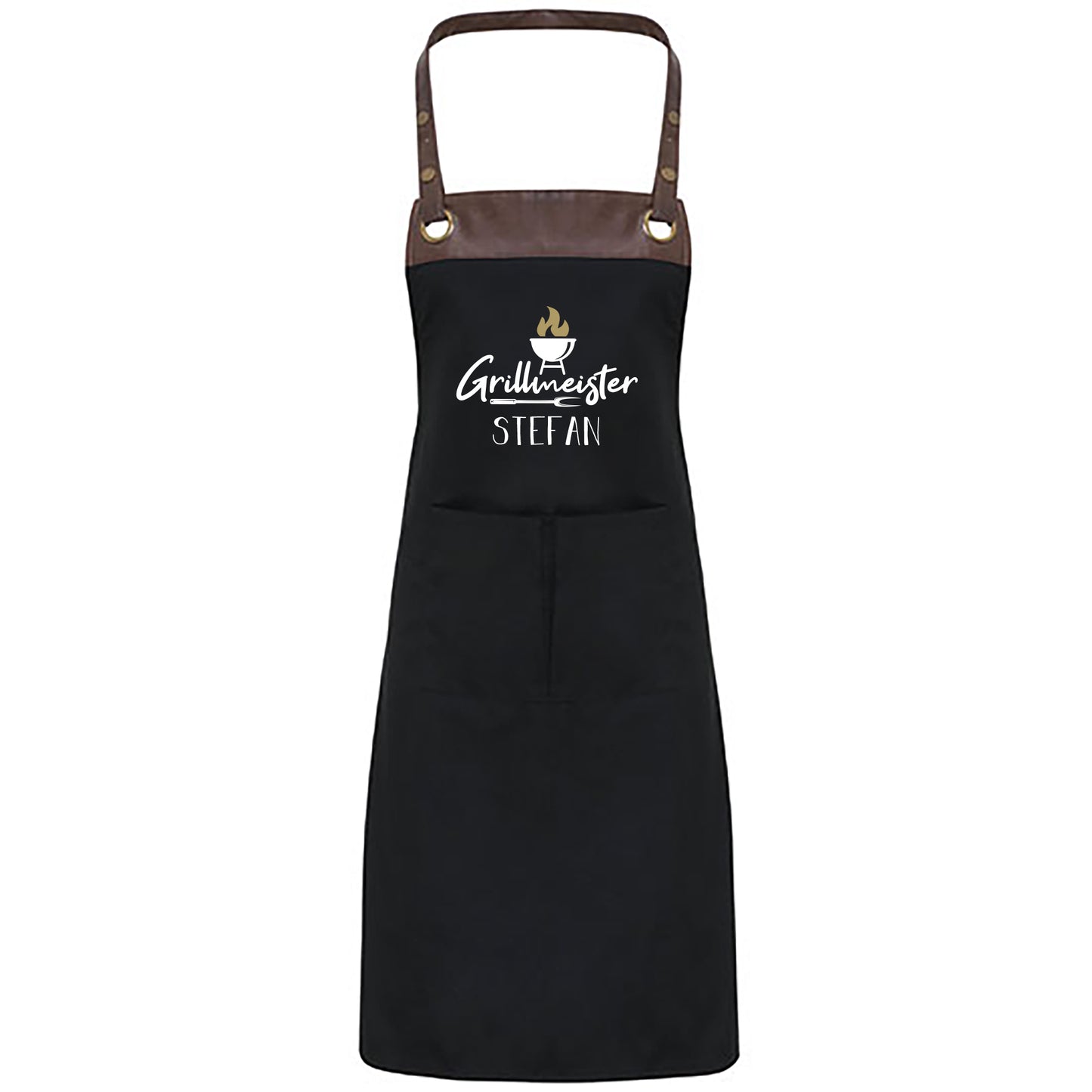 Grillschürze mit Name | Grillmeister
