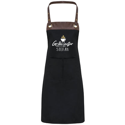 Grillschürze mit Name | Grillmeister