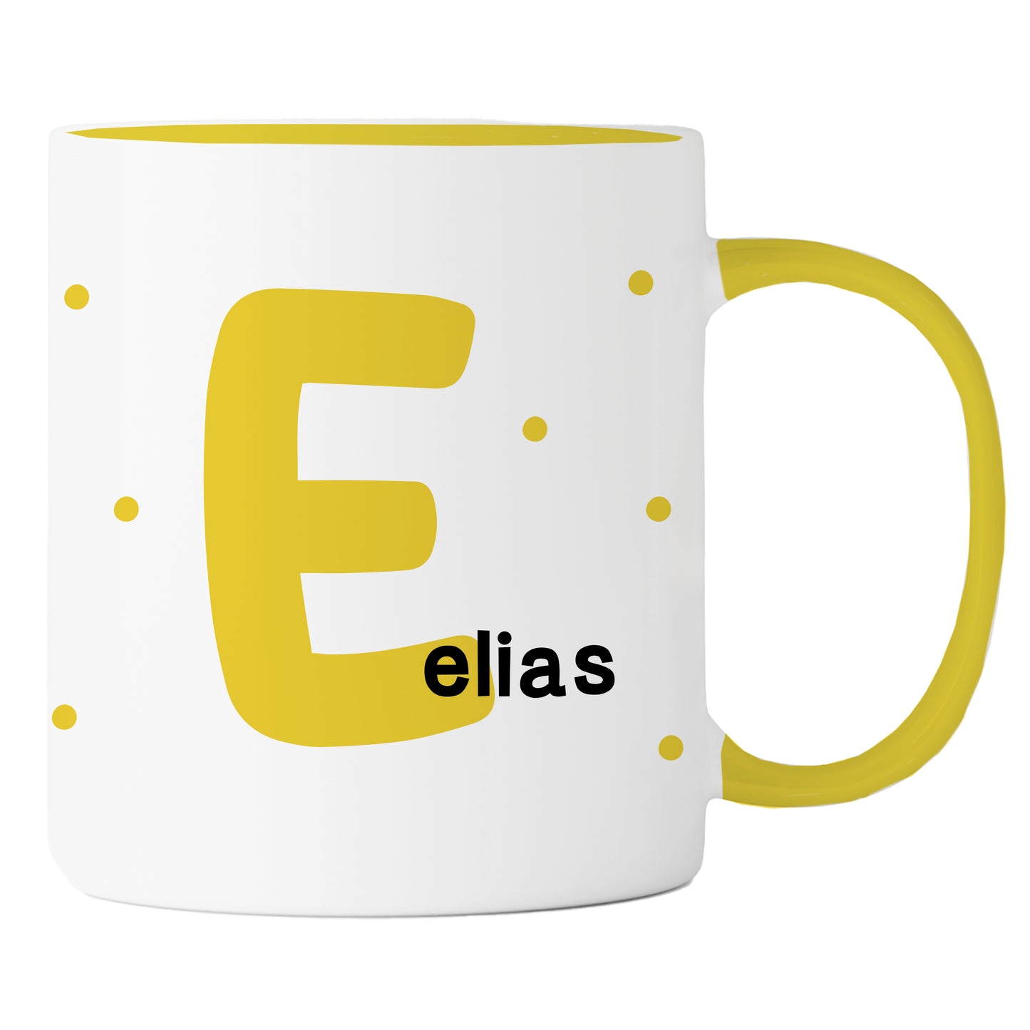 Keramik Tasse mit Namen | Initiale