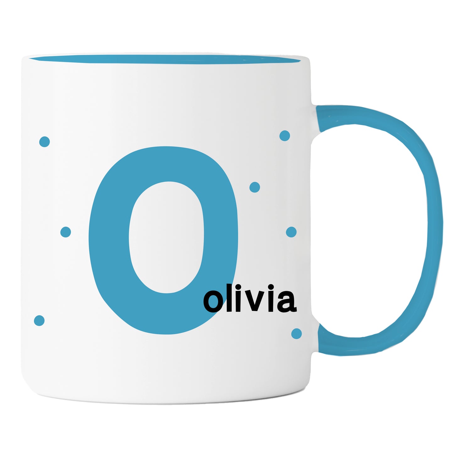 Keramik Tasse mit Namen | Initiale