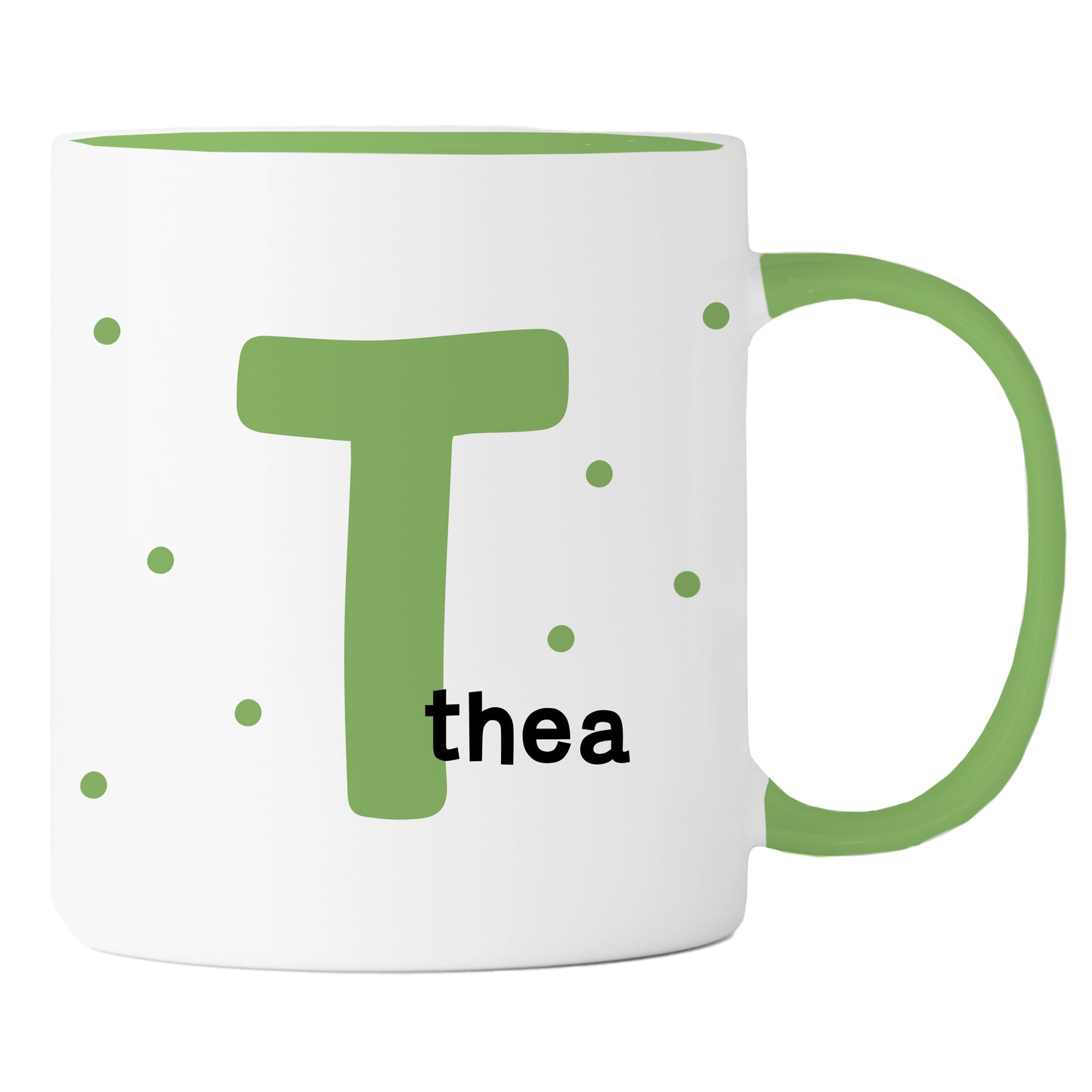 Keramik Tasse mit Namen | Initiale