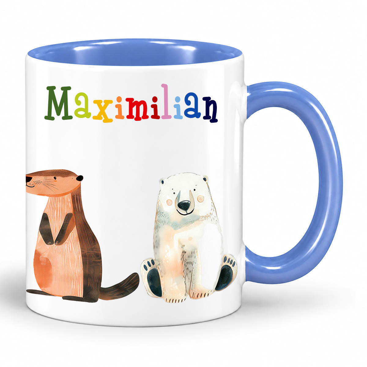 Keramik Tasse mit Namen | Tierparty