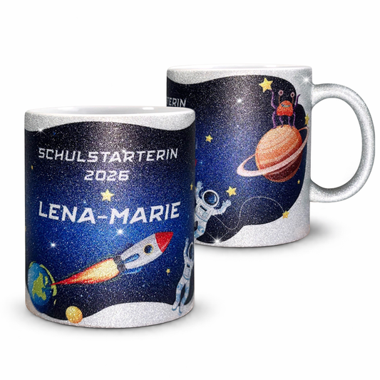 Keramik Tasse mit Namen | Schulstarter 1