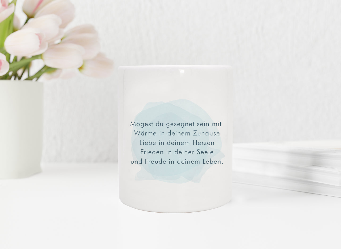 Keramik Spardose mit Name, Datum + Anlass | Wal klein