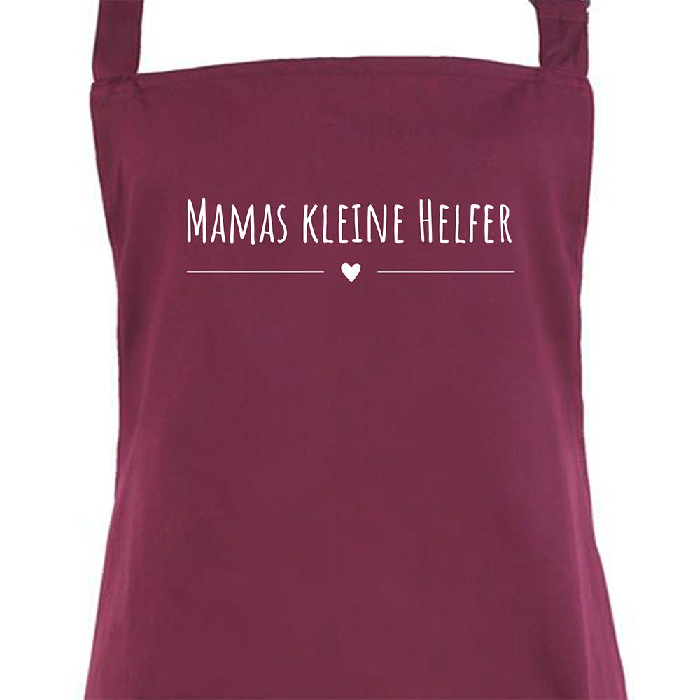 Schürze mit Kindernamen | Mamas kleine Helfer