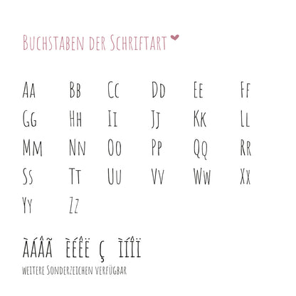 Vorschau der AmaticSC Schriftart mit Buchstaben und Sonderzeichen auf weißem Hintergrund.