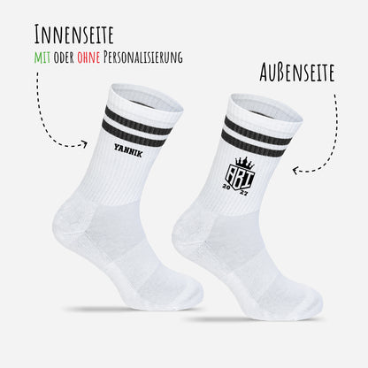 Socken mit Namen | Abi | Abschluss
