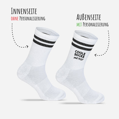 Socken mit Namen | Coole Socke seit