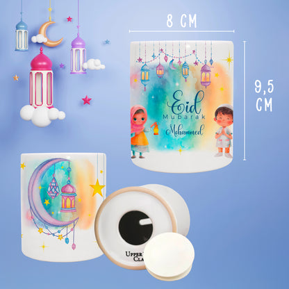 Keramik Spardose mit Name | Ramadan Laternen