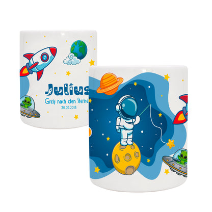 Keramik Spardose mit Name | Schulstarter