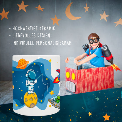 Keramik Spardose mit Name | Schulstarter