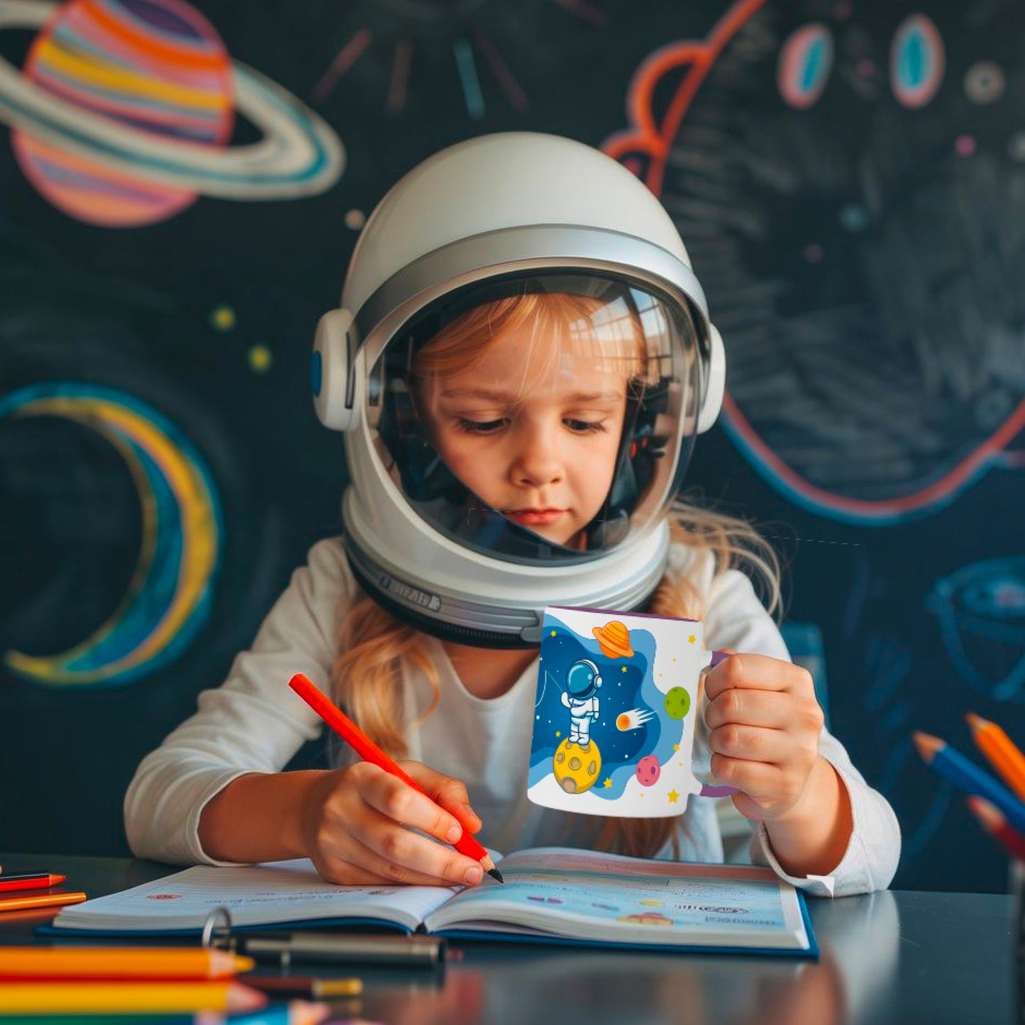 Keramik Tasse mit Namen | Schulstarter 2