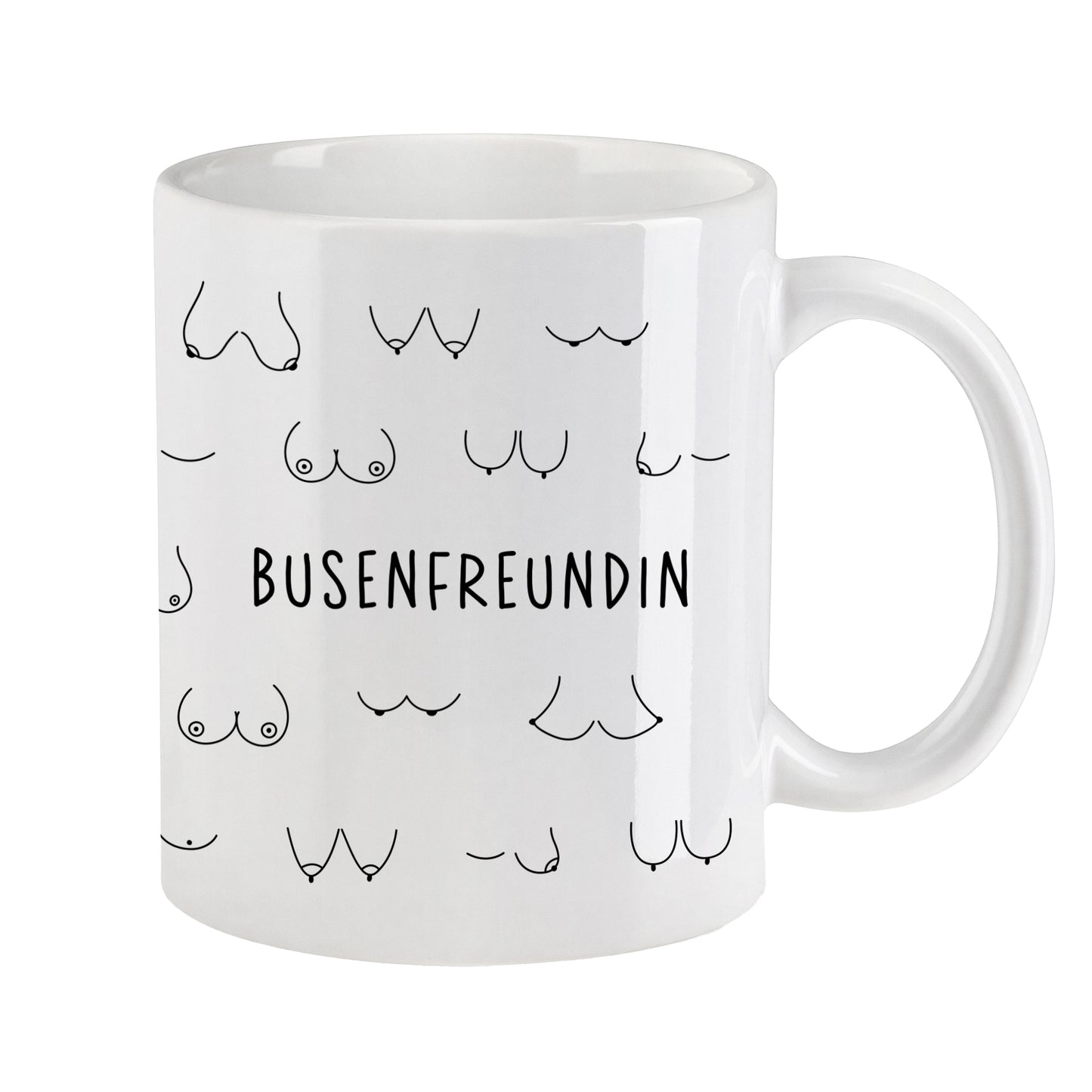 Keramik Tasse | Busenfreundin 2.0