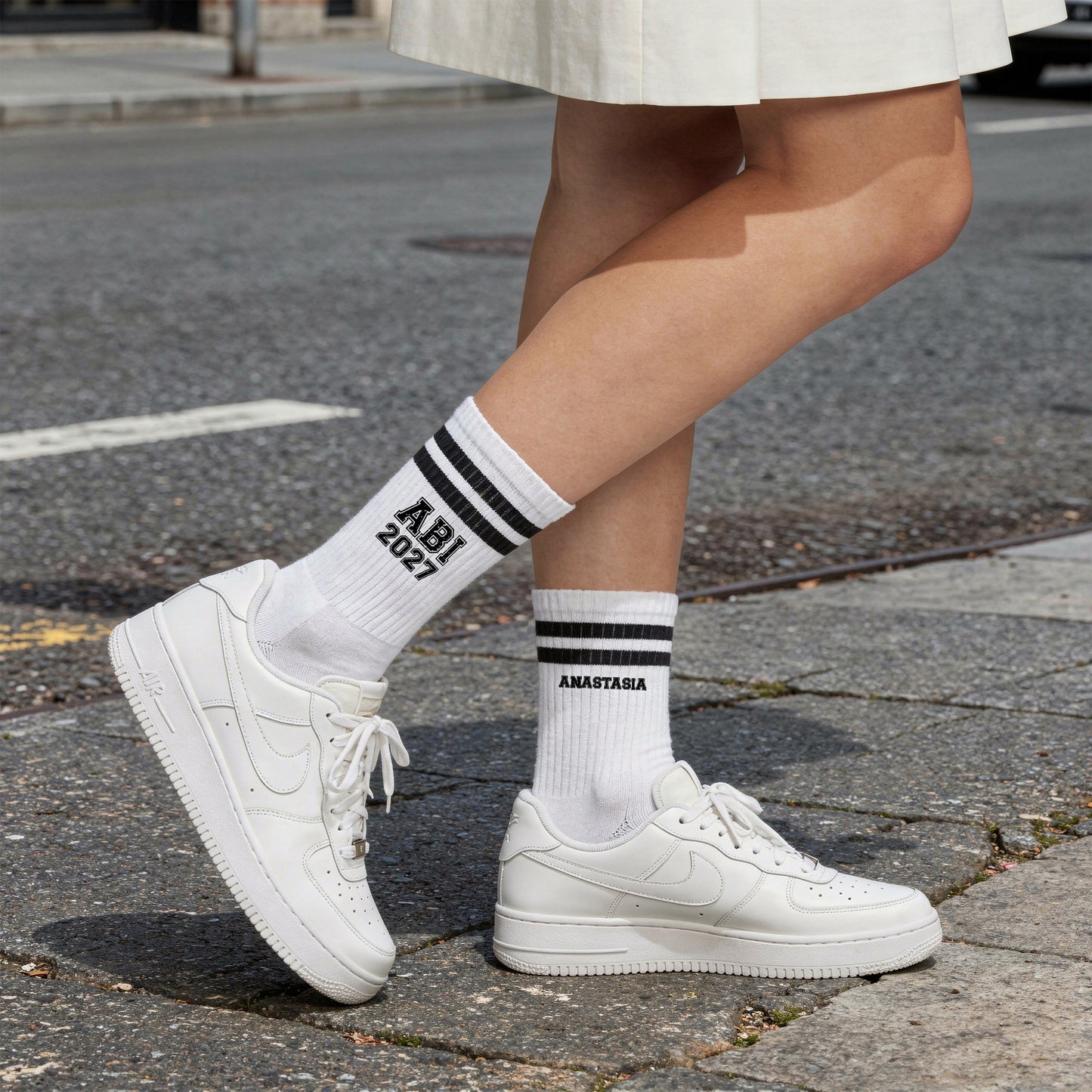 Socken mit Namen | Abi | Abschluss