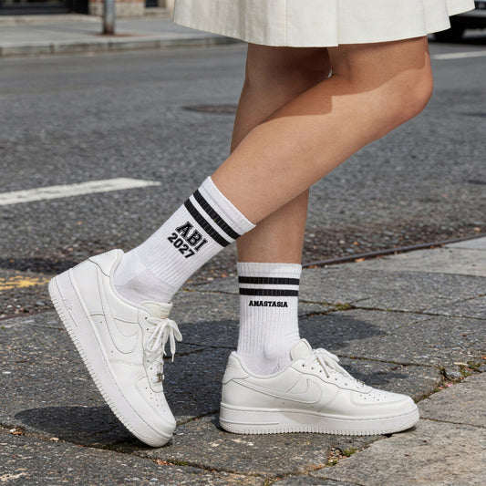 Socken mit Namen | Abi | Abschluss