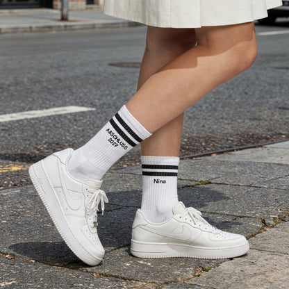 Socken mit Namen | Abi | Abschluss