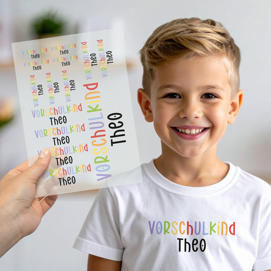 Bügelbild | Vorschulkind