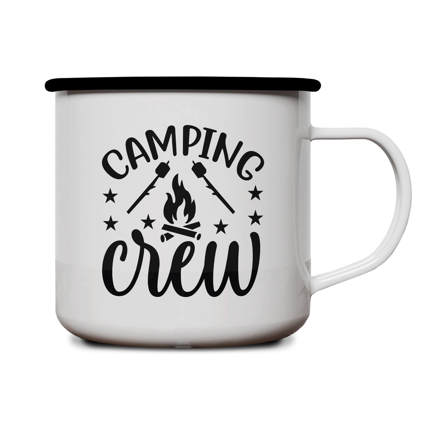 Emaille Tasse | Camping Crew 1