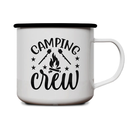 Emaille Tasse | Camping Crew 1