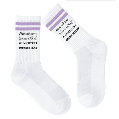 Socken individuell | Wunschtext