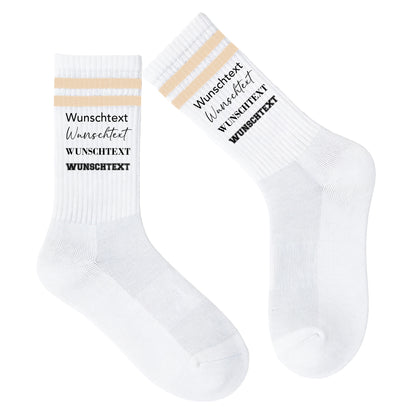 Socken individuell | Wunschtext