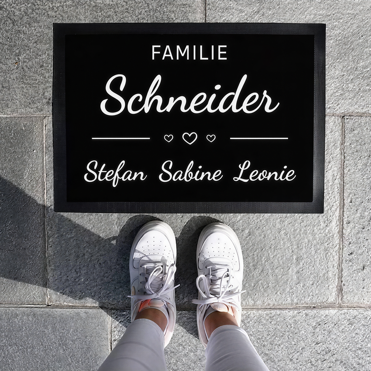Fußmatte mit Namen | Familie 1