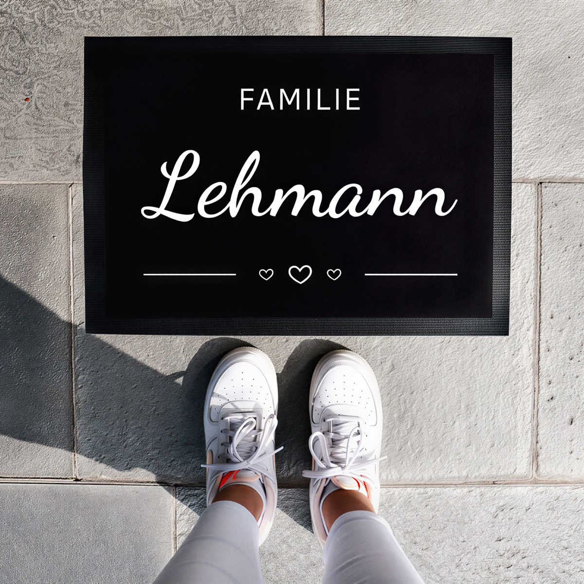 Fußmatte mit Familienname | Familie 3