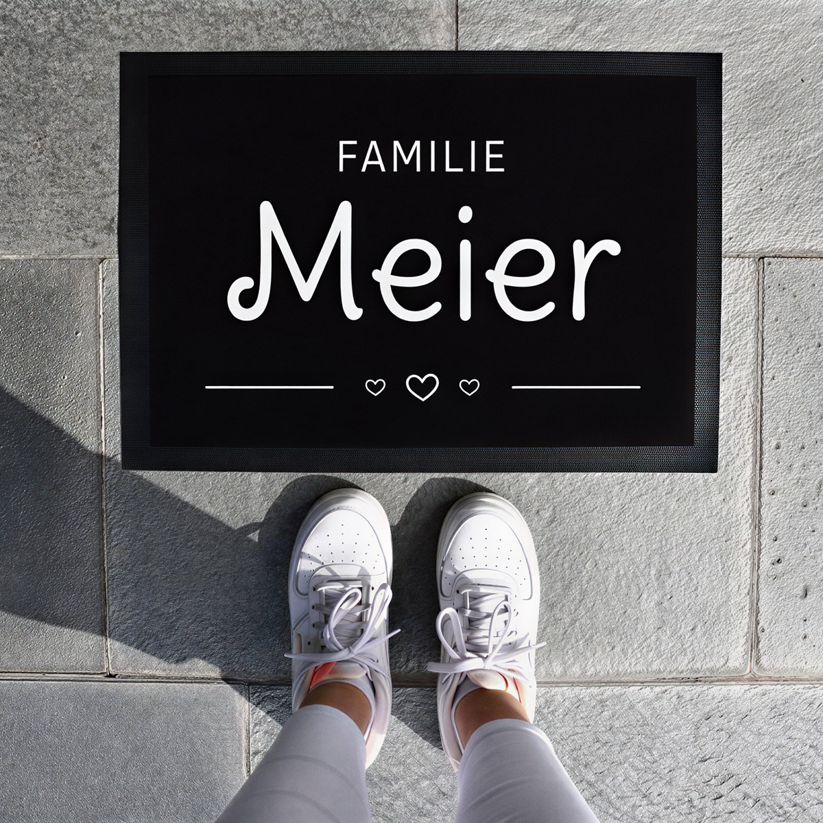 Fußmatte mit Familienname | Familie 4