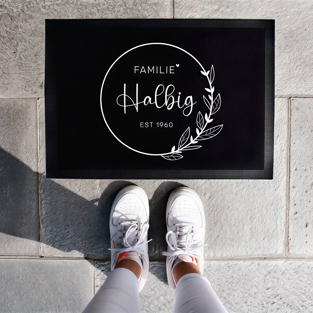 Fußmatte mit Familienname | Familie 6